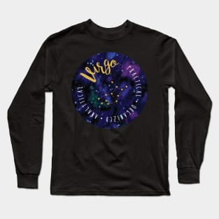 Virgo Zodiac Long Sleeve T-Shirt